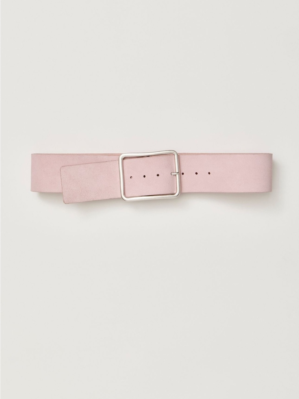 NWT Free People Suede Hex Hip Belt in Primrose Pink - Picture 2 of 4